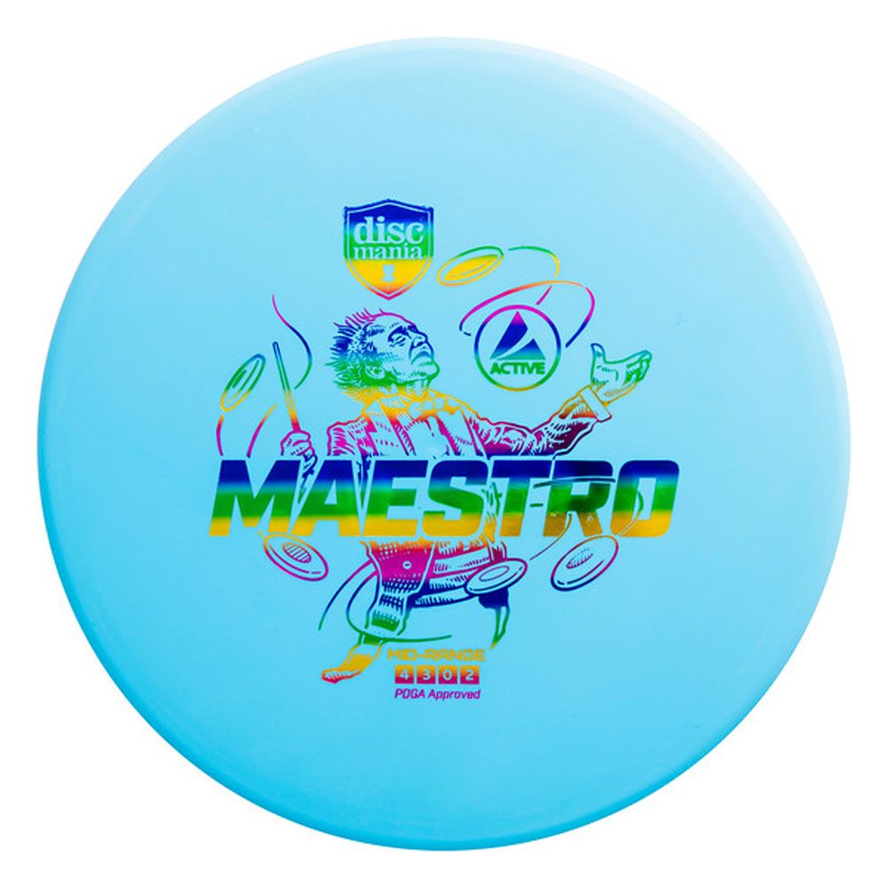 Discmania Active Maestro midrange blå