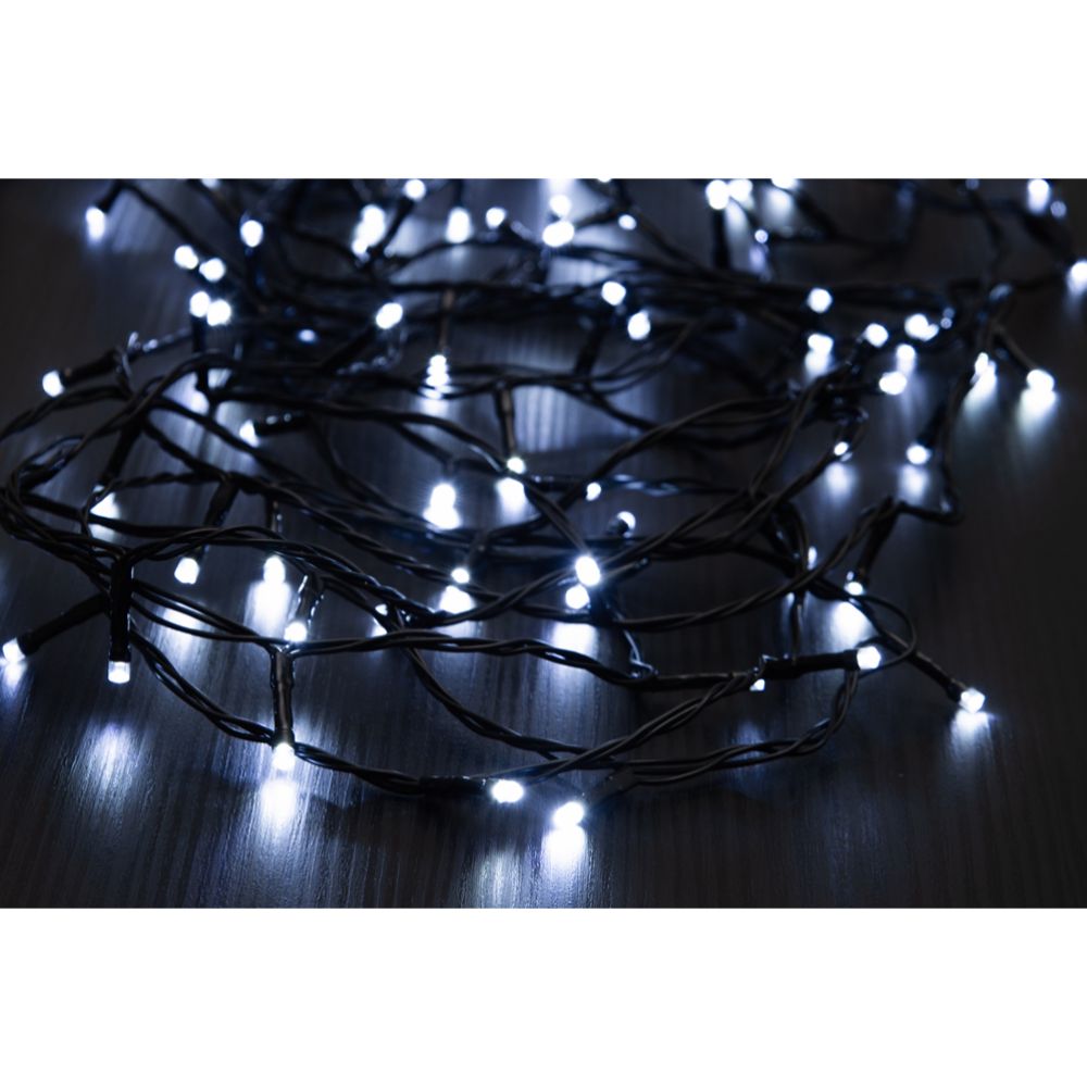 Finnlumor 120-LED ljusslinga klar vit