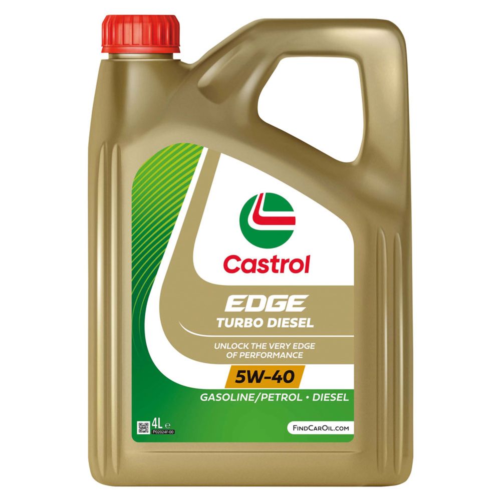 Castrol Edge FST-TI Turbo Diesel 5W-40 4 l moottoriöljy
