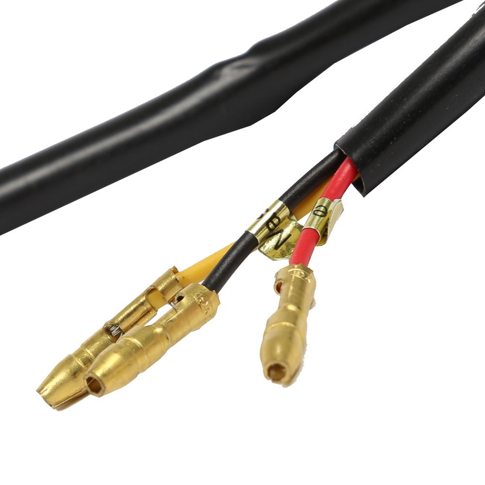 DZ Hardware baklykta LED med nummerplåtsbelysning svart klar lins E-godkänd