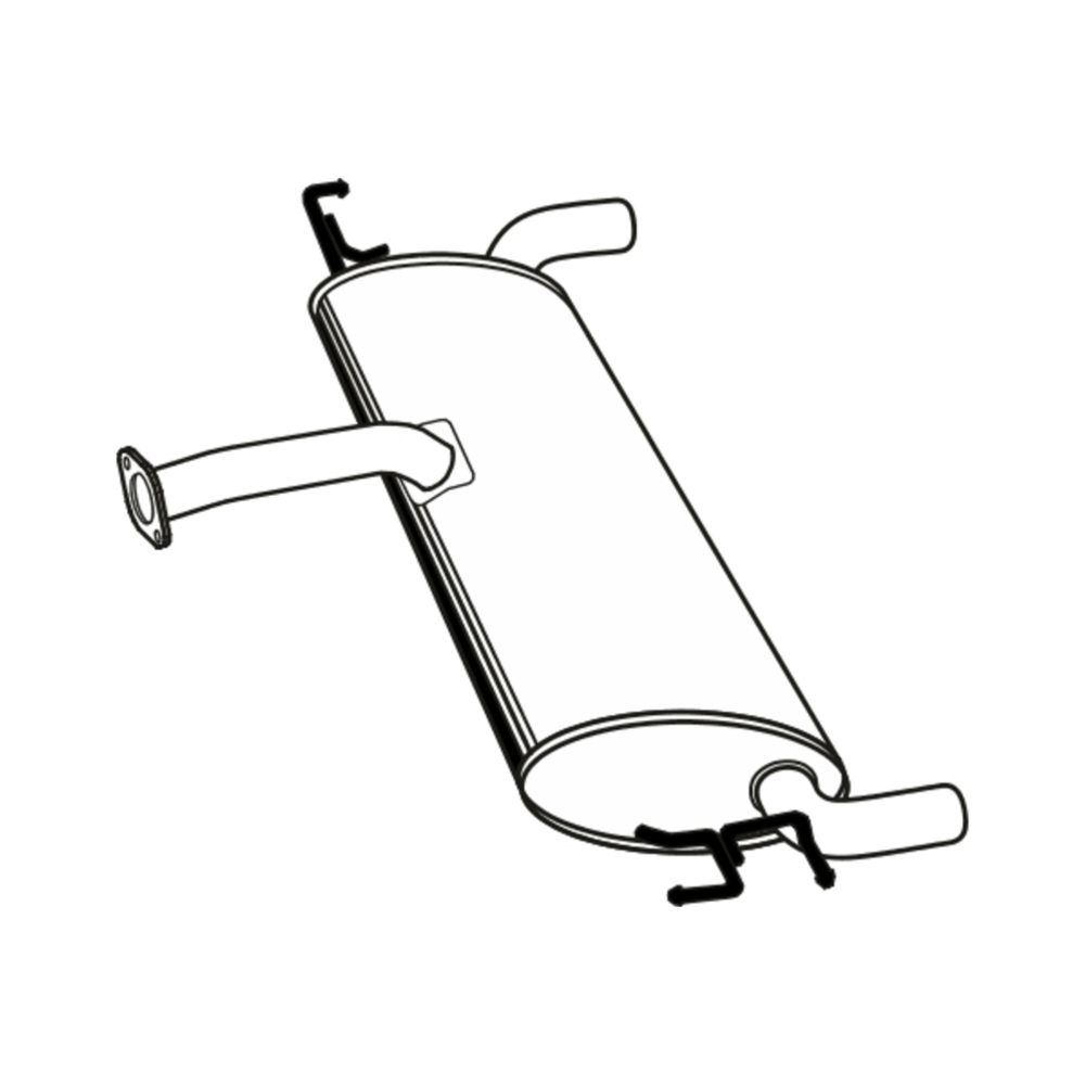 Takaäänenvaimentaja 14-2951