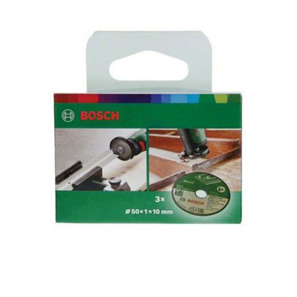 Bosch EasyCut&Grind akulõikuri lõikeketas metallile 50 mm 3 tk
