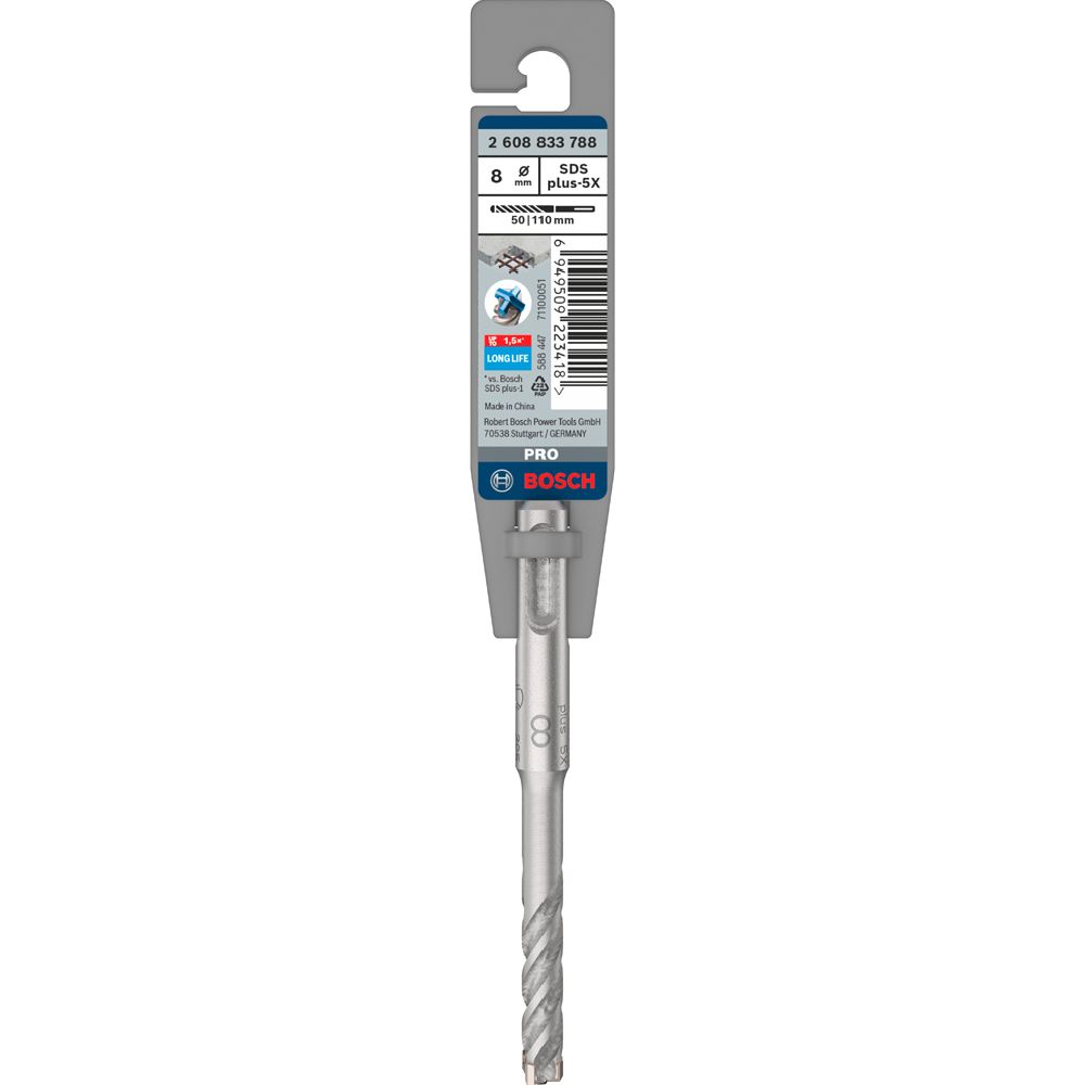 Bosch vasaraporanterä SDS plus-5X