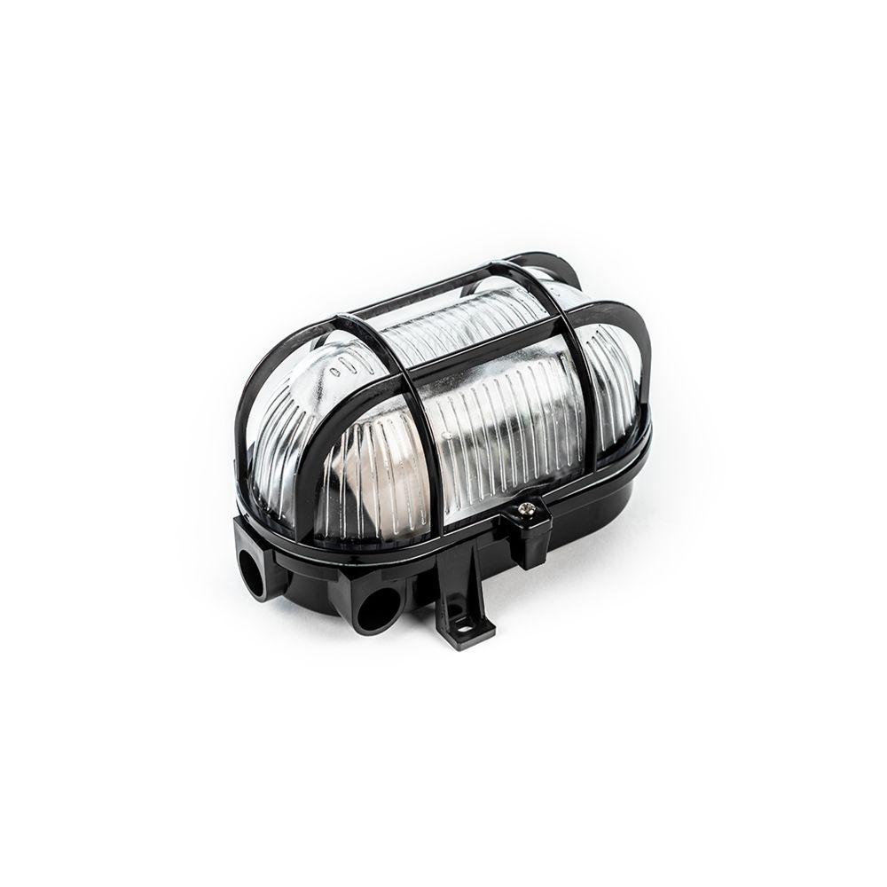 Led Energie seinävalaisin ovaali E27, musta