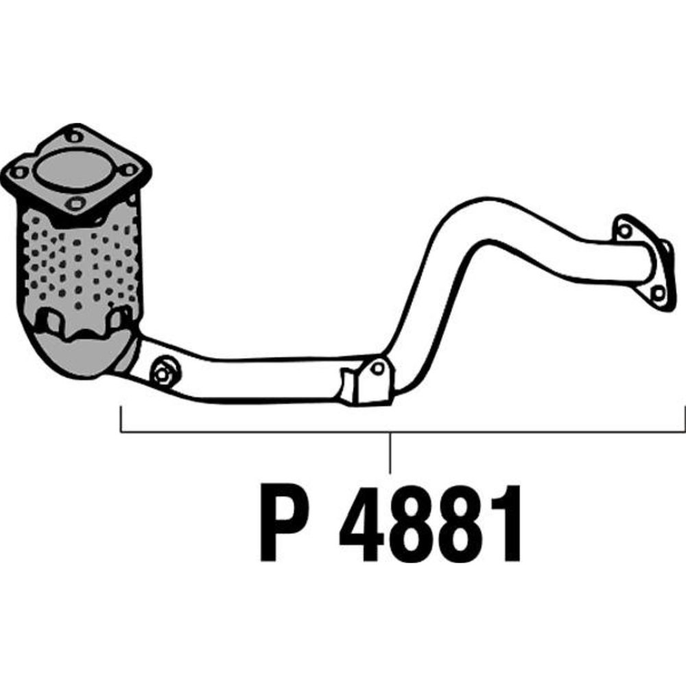 Avgasrör 14-4638