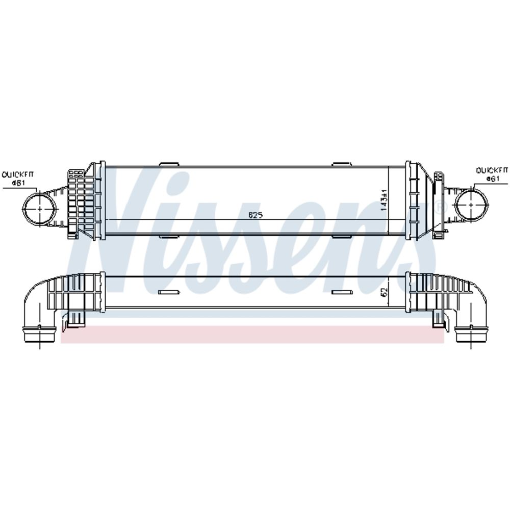 Kompressoriõhu radiaator 30-00024