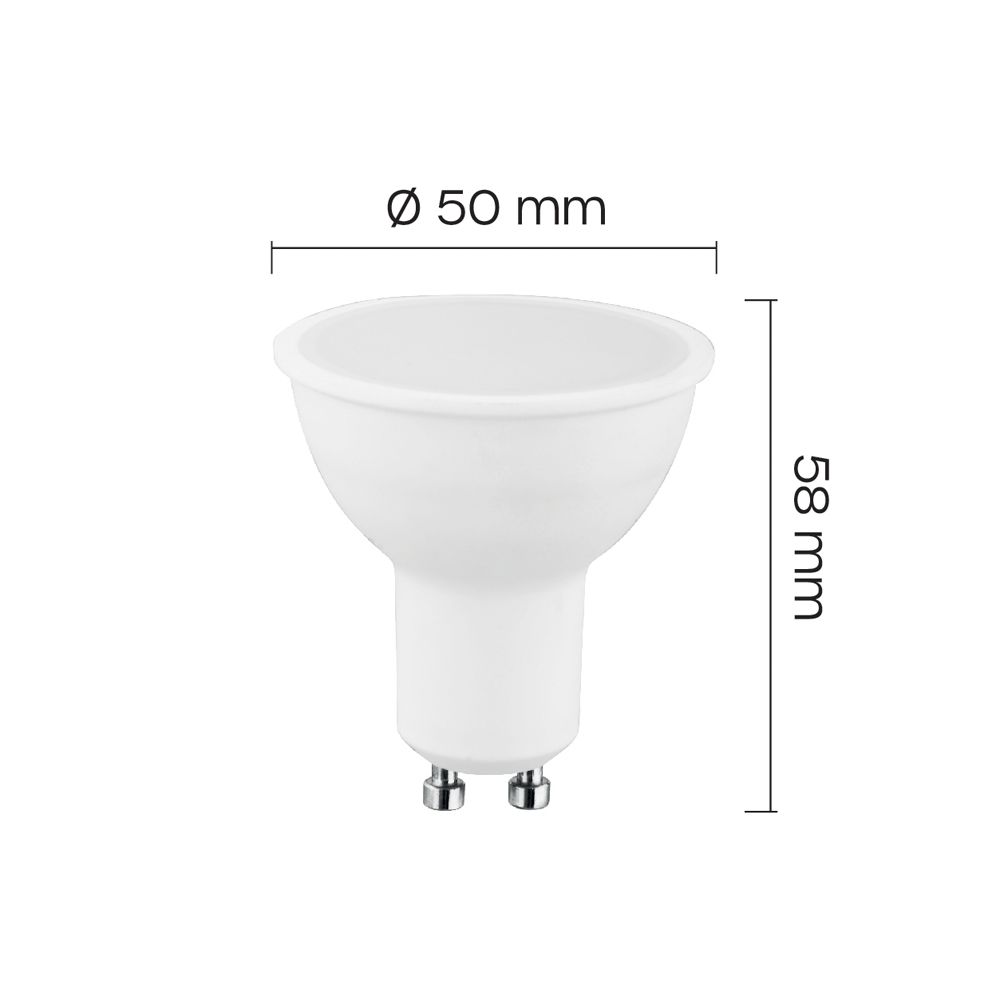 Led Energie LED-spotlight GU10 5 W 400 lm 4000 K 3 st.