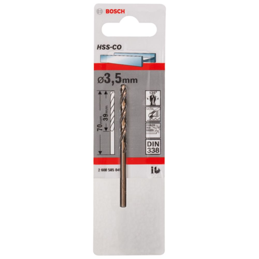 Bosch HSS-Cobolt puur 3,5 mm