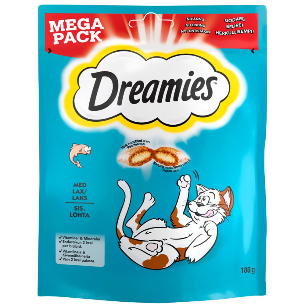 Dreamies Lax 180 g