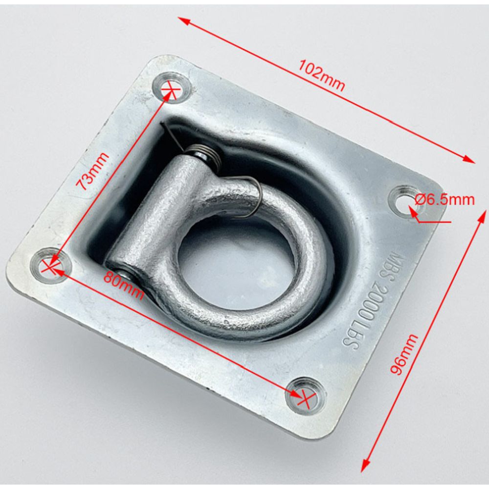 MTX Automotive sidontalenkki peräkärryyn, 96 x 102 mm