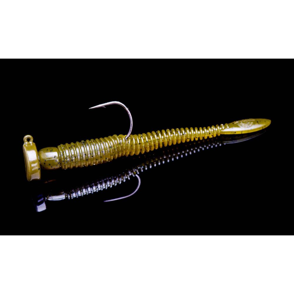 Lunker City Ned Head jigipää 10,6g 2/0 3 kpl Green Pumpkin