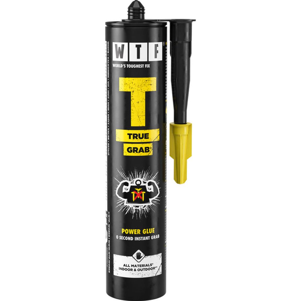 WTF® T True Grab monteringslim vit 310 ml