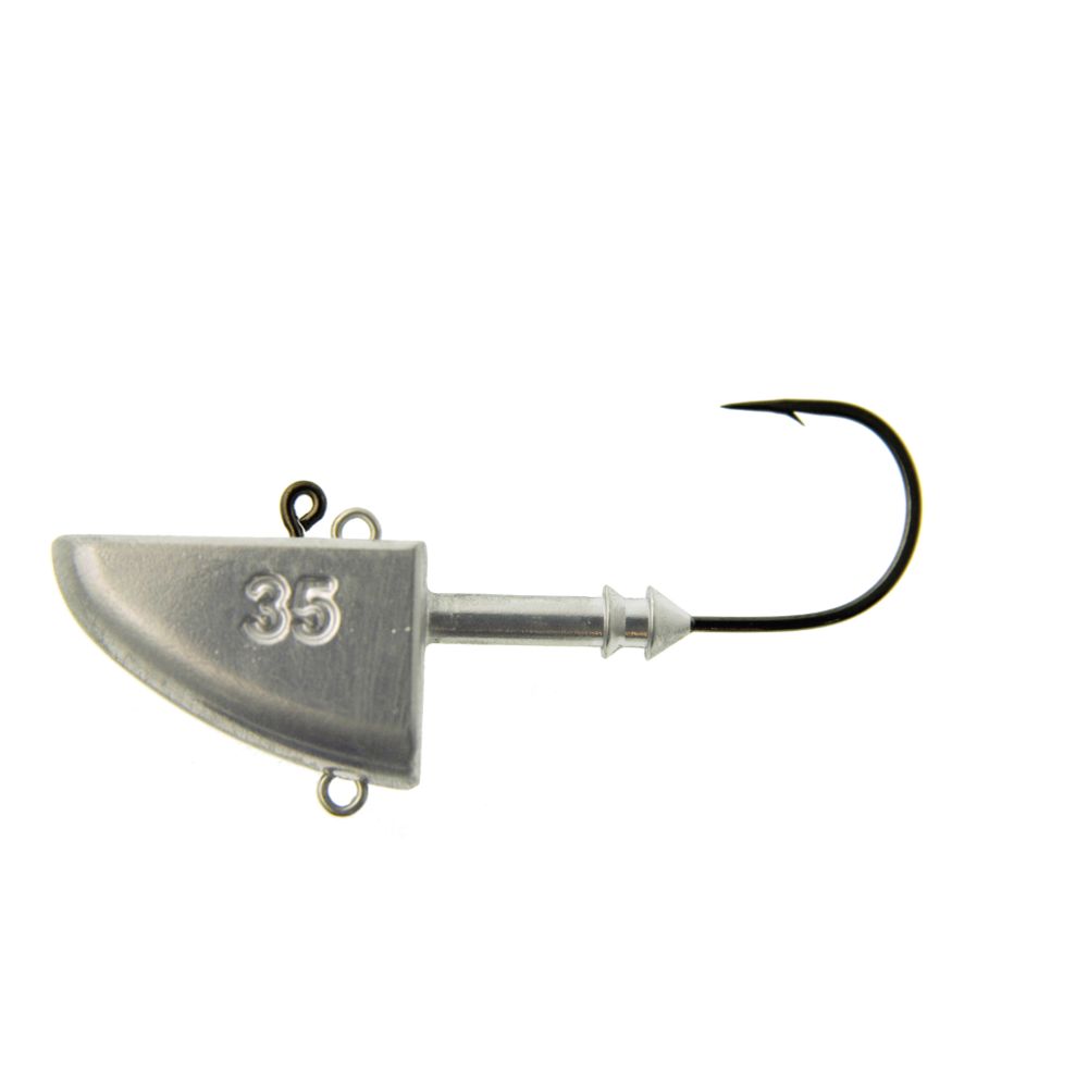 K.P Mustad Fish Head Vertical jigipea 2 tk