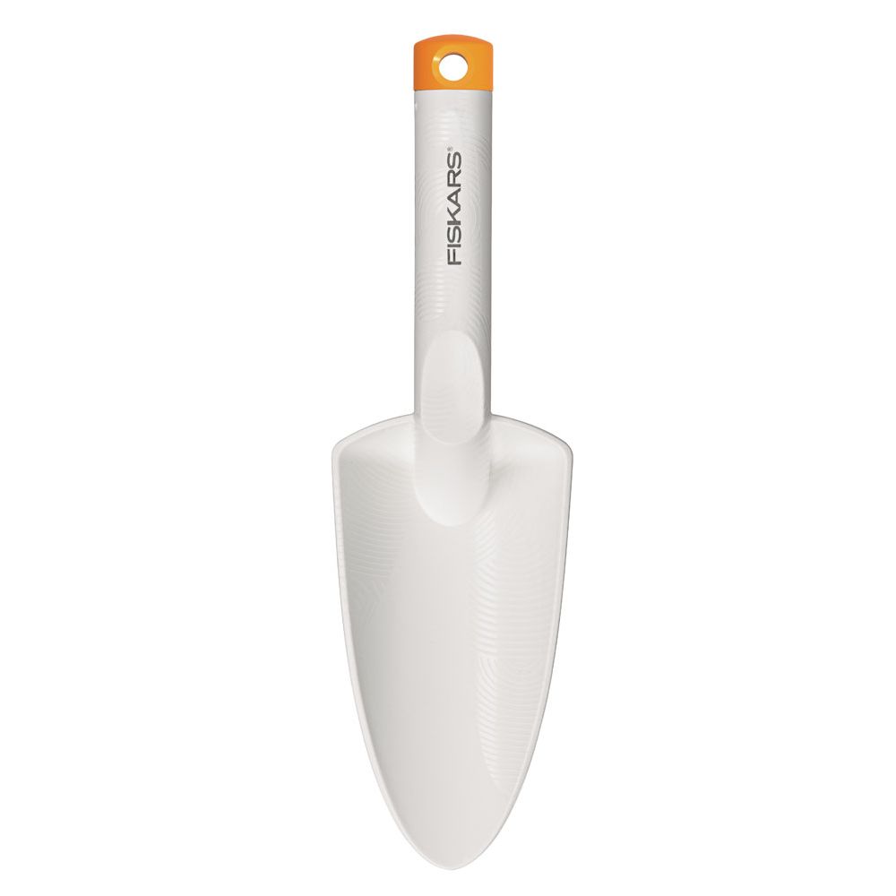 Fiskars planteringsspade bred vit