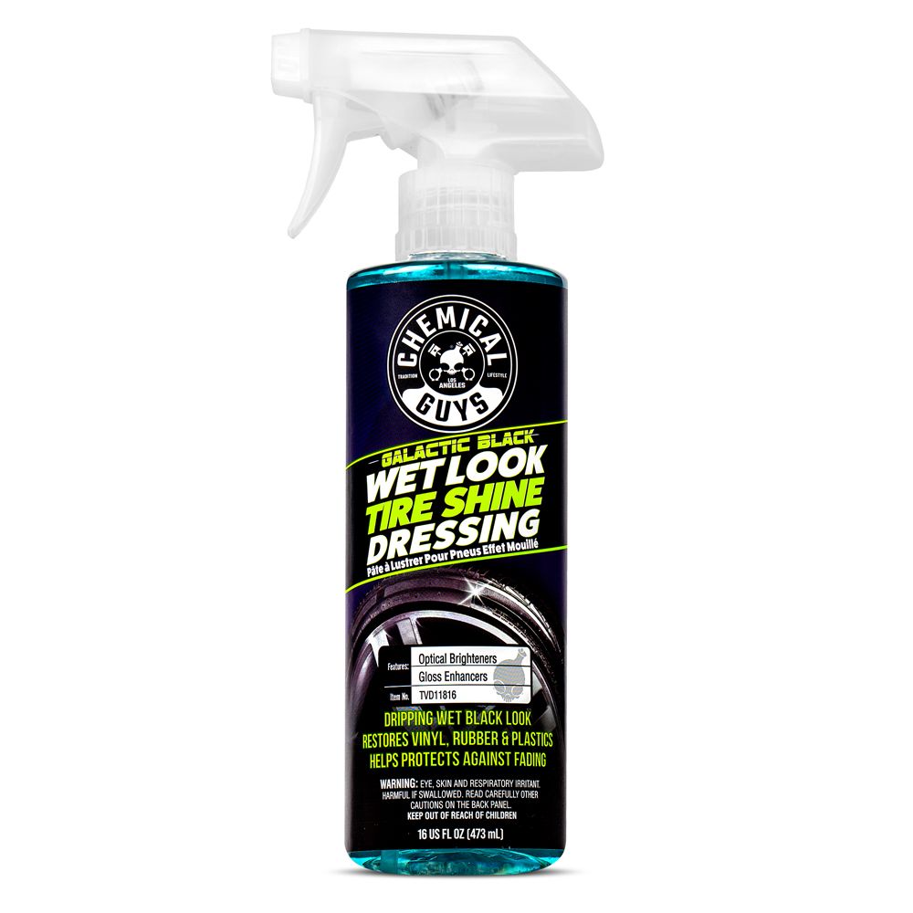 Chemical Guys Galactic Black Wet Look Tire Shine Dressing rengaskiilloke 473 ml