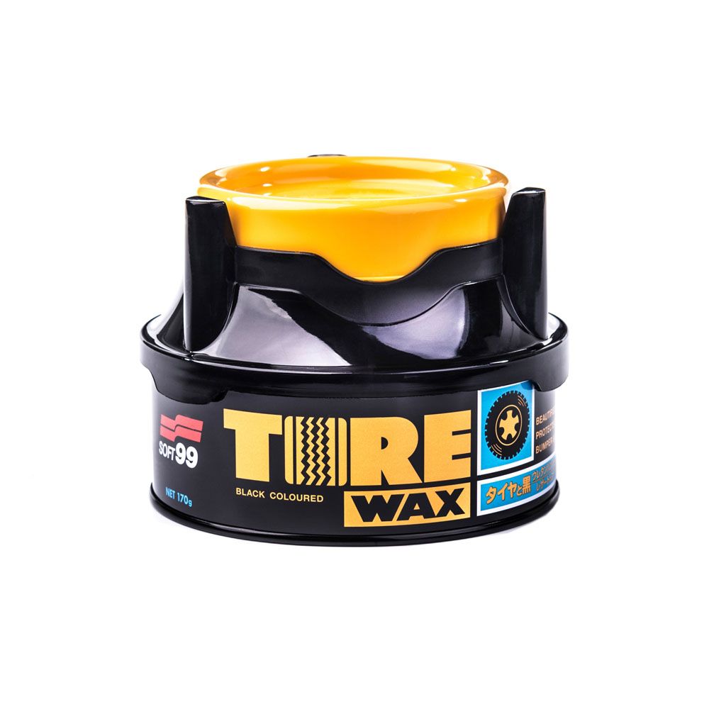 Däckglans Soft99 Tire Black Wax 170 g