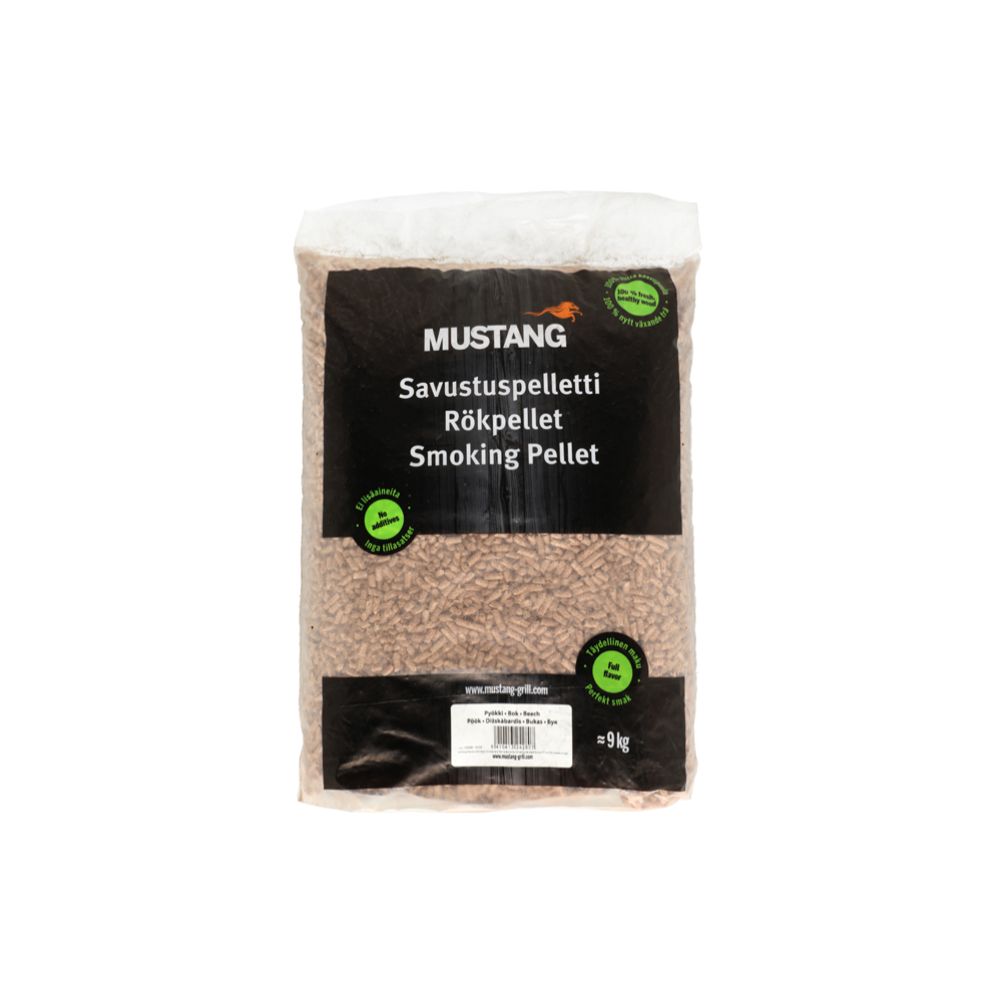 Mustang rökpellets bok 9 kg