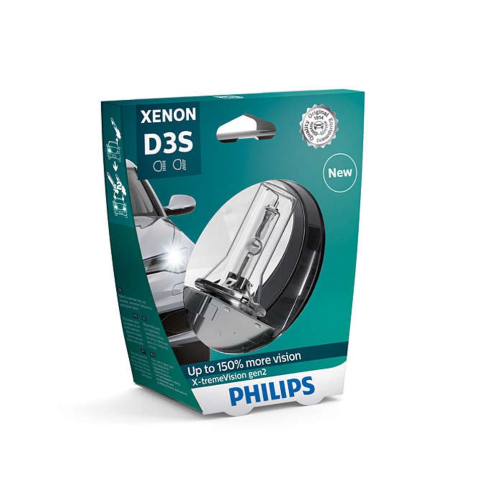 Philips X-tremeVision gen2 Xenon-D3S 42V/35W +150%