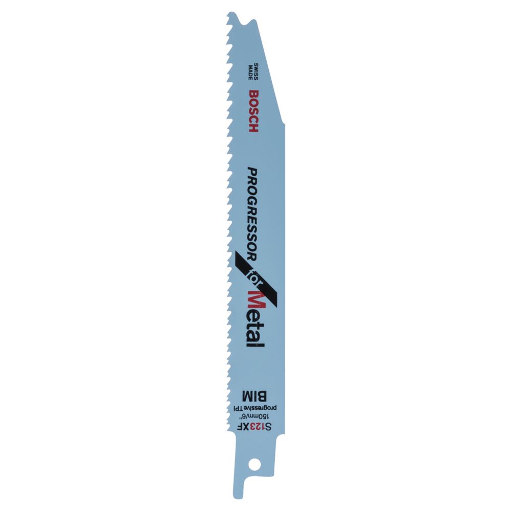 Bosch puukkosahanterä S 123 XF Progressor for Metal, bimetalli, 2 kpl