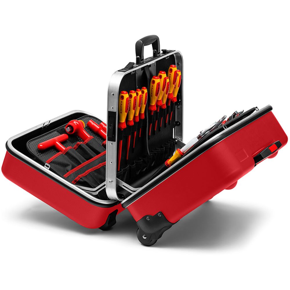 Knipex® 98 99 15 VDE verktygssats i verktygsväska, 47 delar