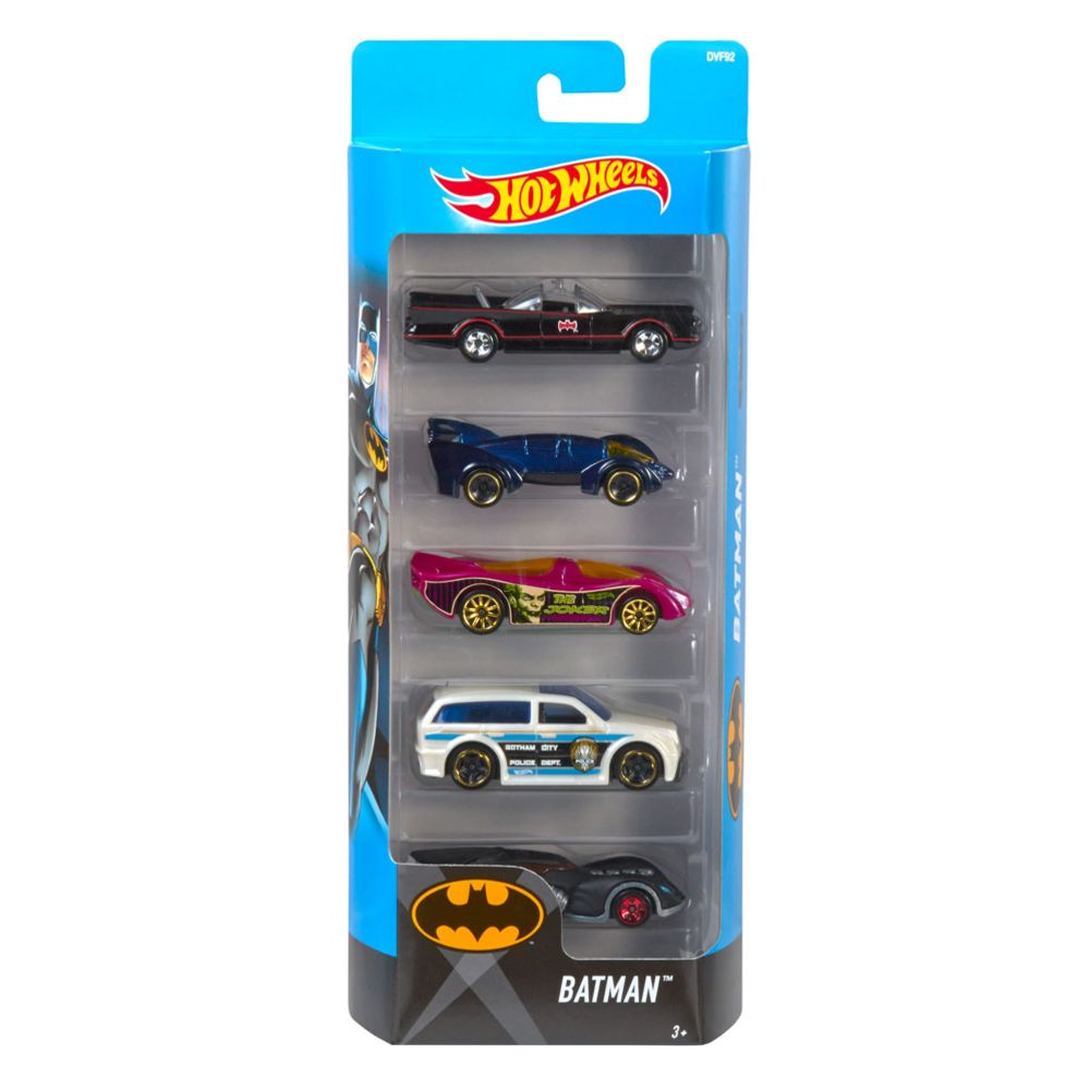 Hot Wheels pikkuautot 5-pack