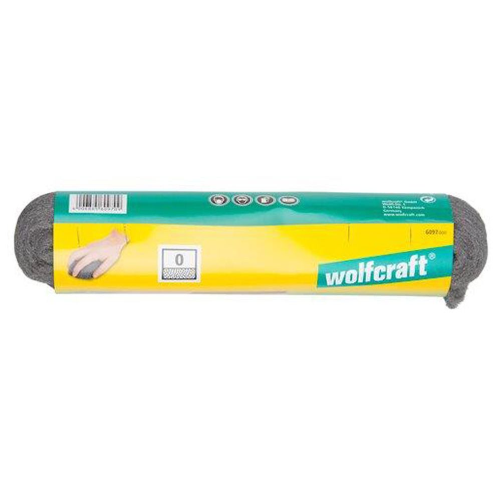 Wolfcraft® stålull grovhet 0, 200 g