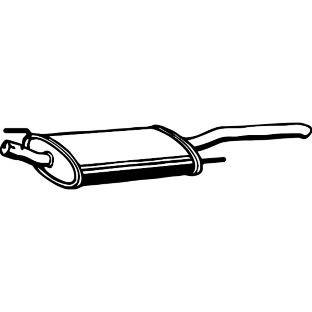 Takaäänenvaimentaja 14-7420