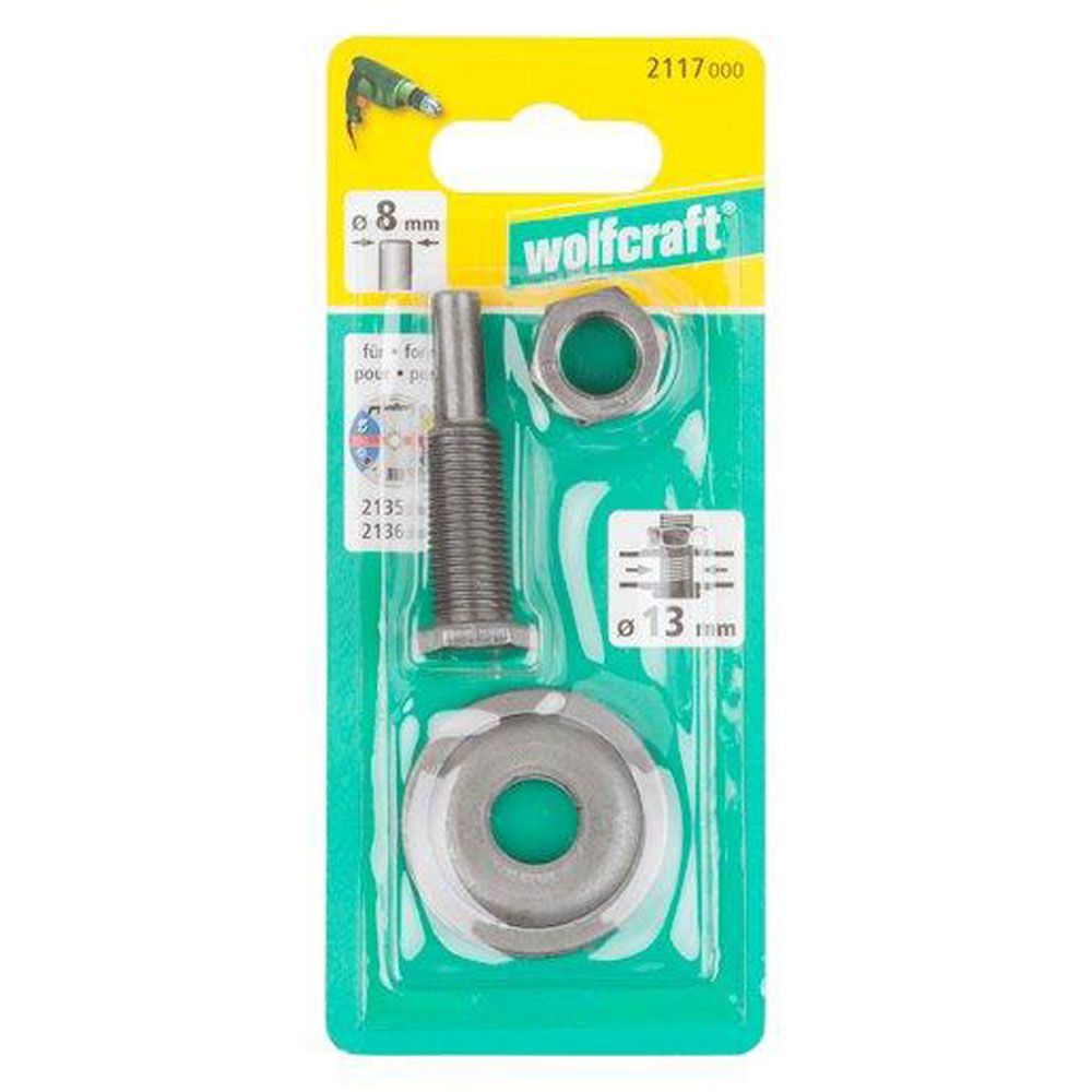Wolfcraft® laikanpidin porakoneelle 13 mm