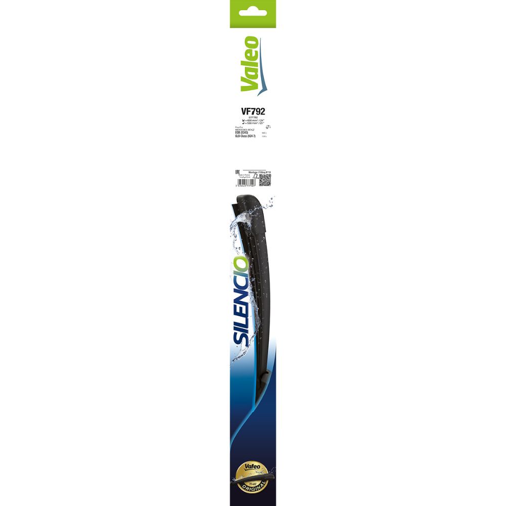Valeo Silencio FB VF792/992 pyyhkijänsulkapari 60 + 53 cm