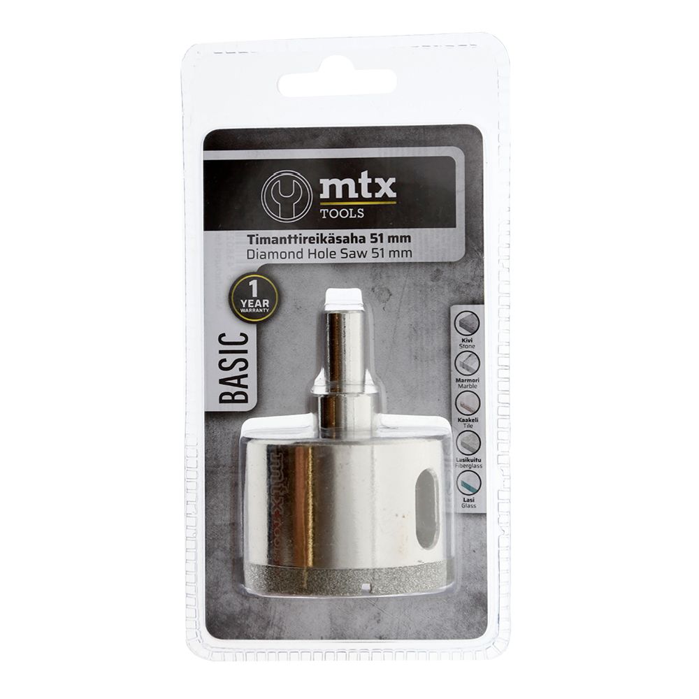 MTX Tools Basic diamanthålsåg 51 mm