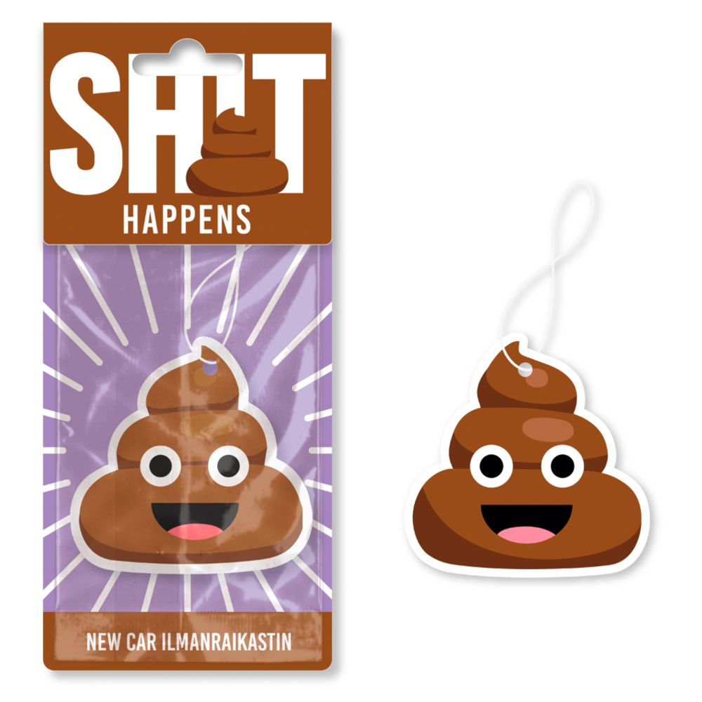 Õhuvärskendaja Shit Happens "uus auto"