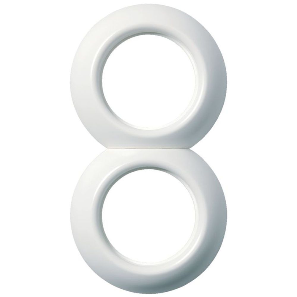 Schneider Electric Renova täckram 2-fack vit