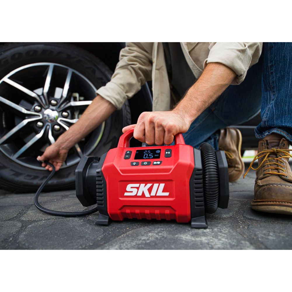 Skil 3153 CA batteridriven luftkompressor utan batteri