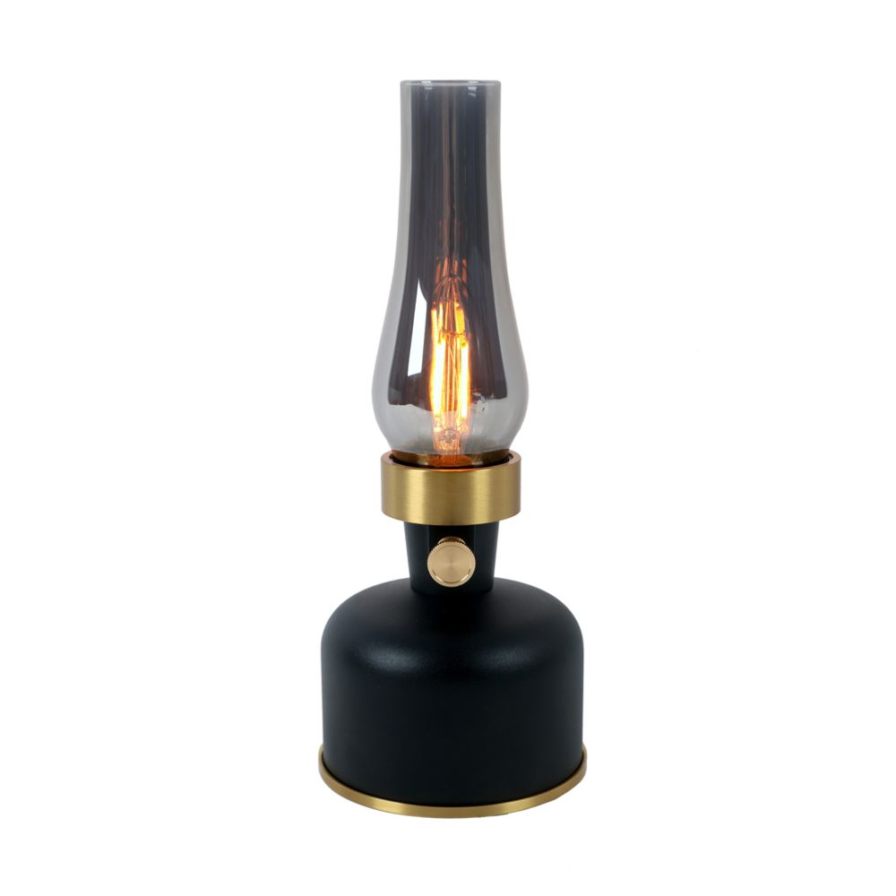 NordLight LED-öljylamppu ladattava 2.5W musta