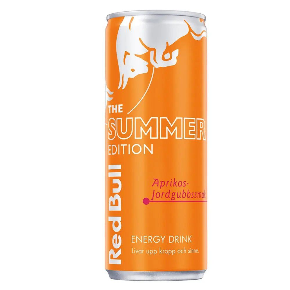 Red bull apricot edition 25 cl