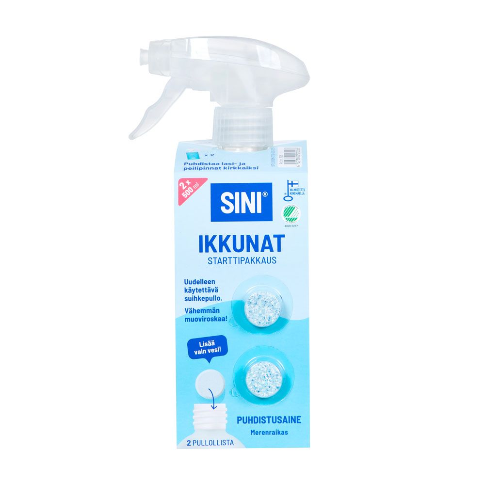 SINI aknapesuvahendi stardikomplekt