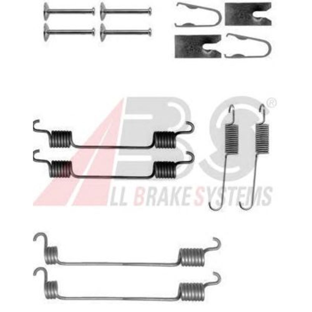 Jarrukenkien asennussarja 23-0797