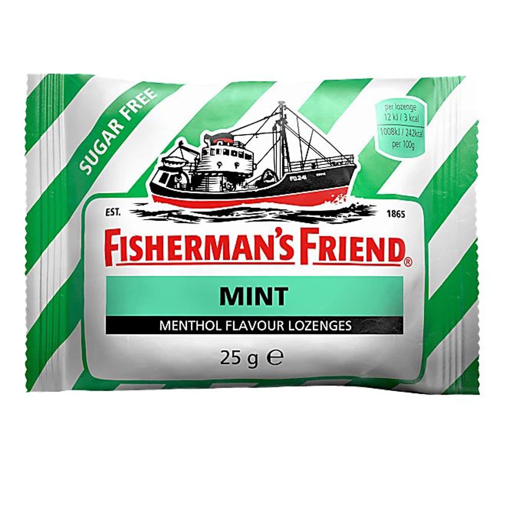 Fishermans mint sockerfri 25 g