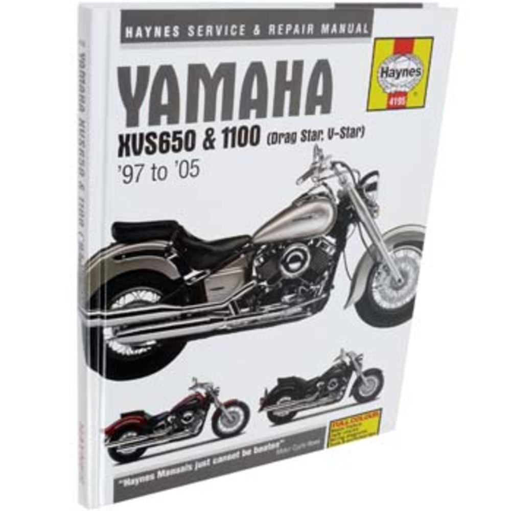 Korjausopas XVS650/1100 97-05 englanninkielinen
