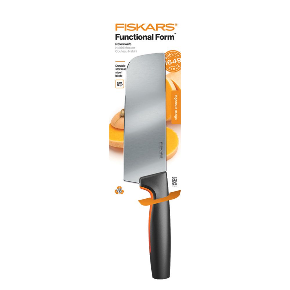 Fiskars Functional Form Nakiri veitsi 16cm