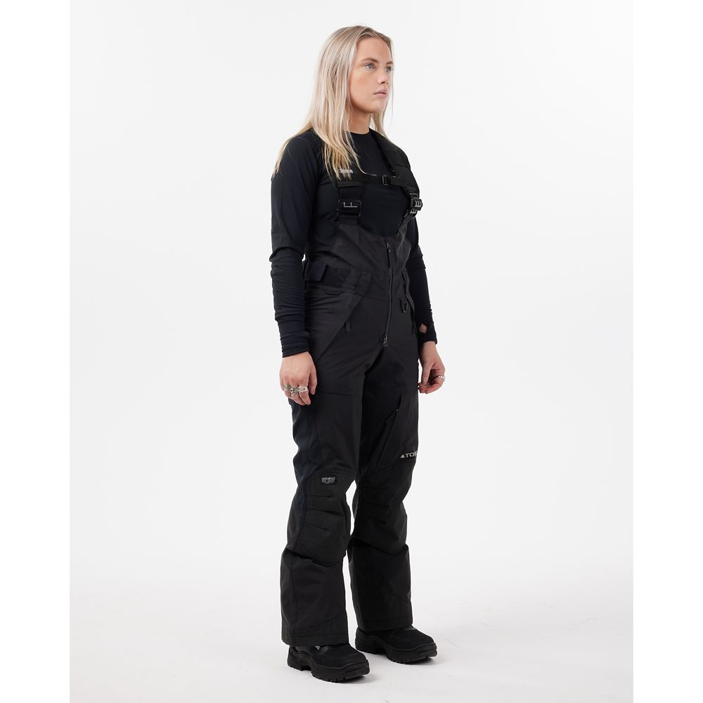 Tobe Vivid Bib skoterbyxor Jet Black