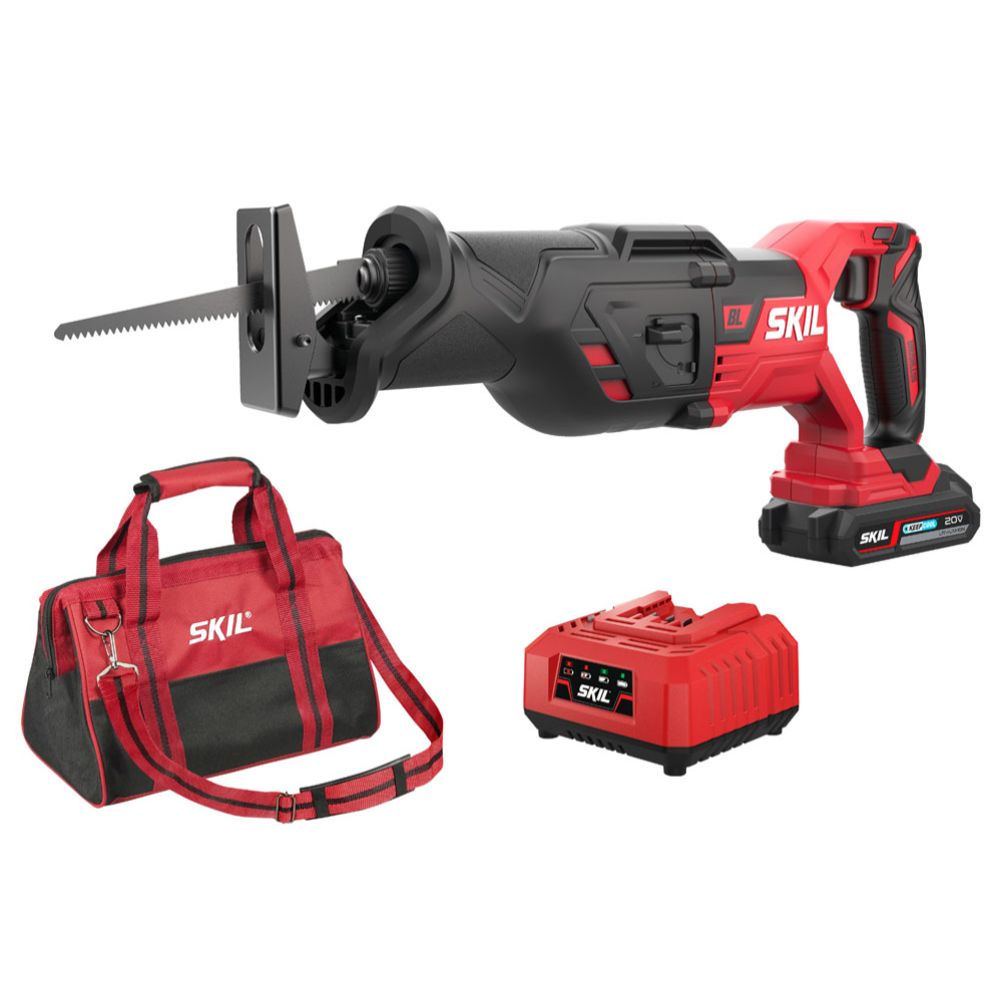 Skil 3480 DA kolborstlös batteridriven tigersåg 2,5 Ah 20 V