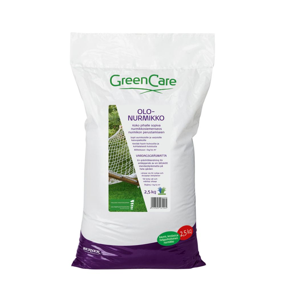 GreenCare Olonurmikko 2,5 kg