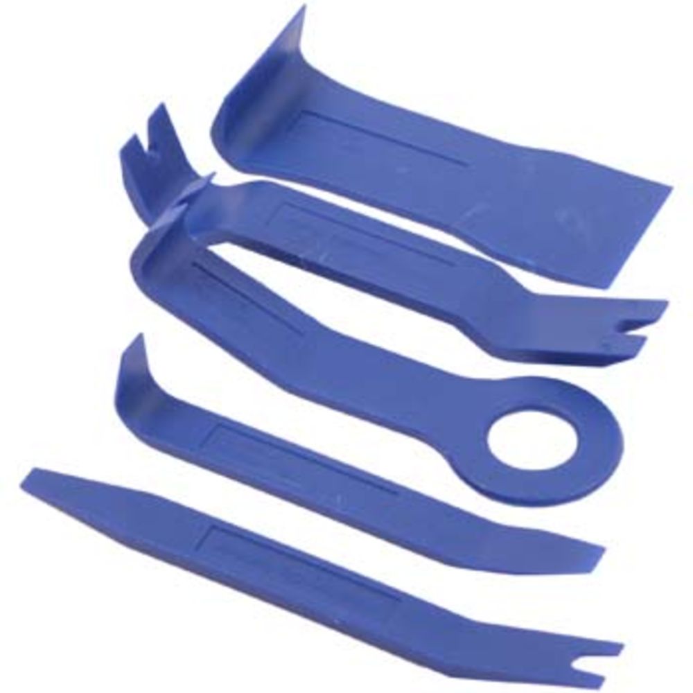 MTX Automotive verktygssats för lossning av bilklädsel och listfästen 5 delar