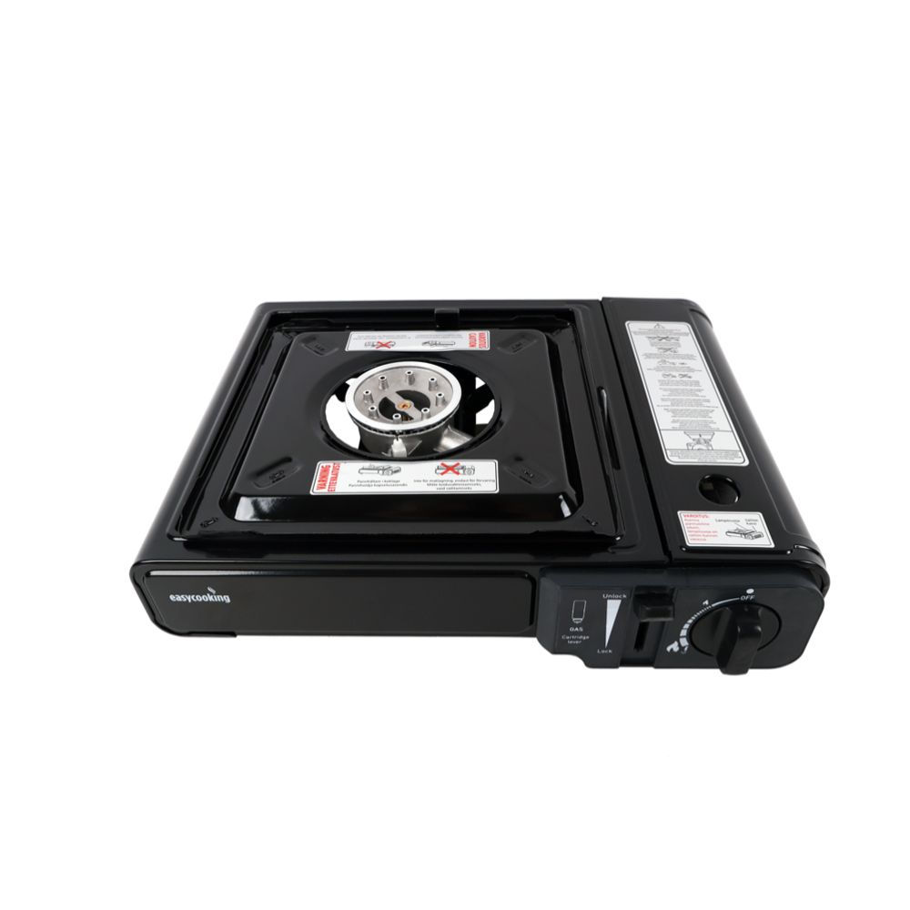 Easy Cooking gaskök portabel svart