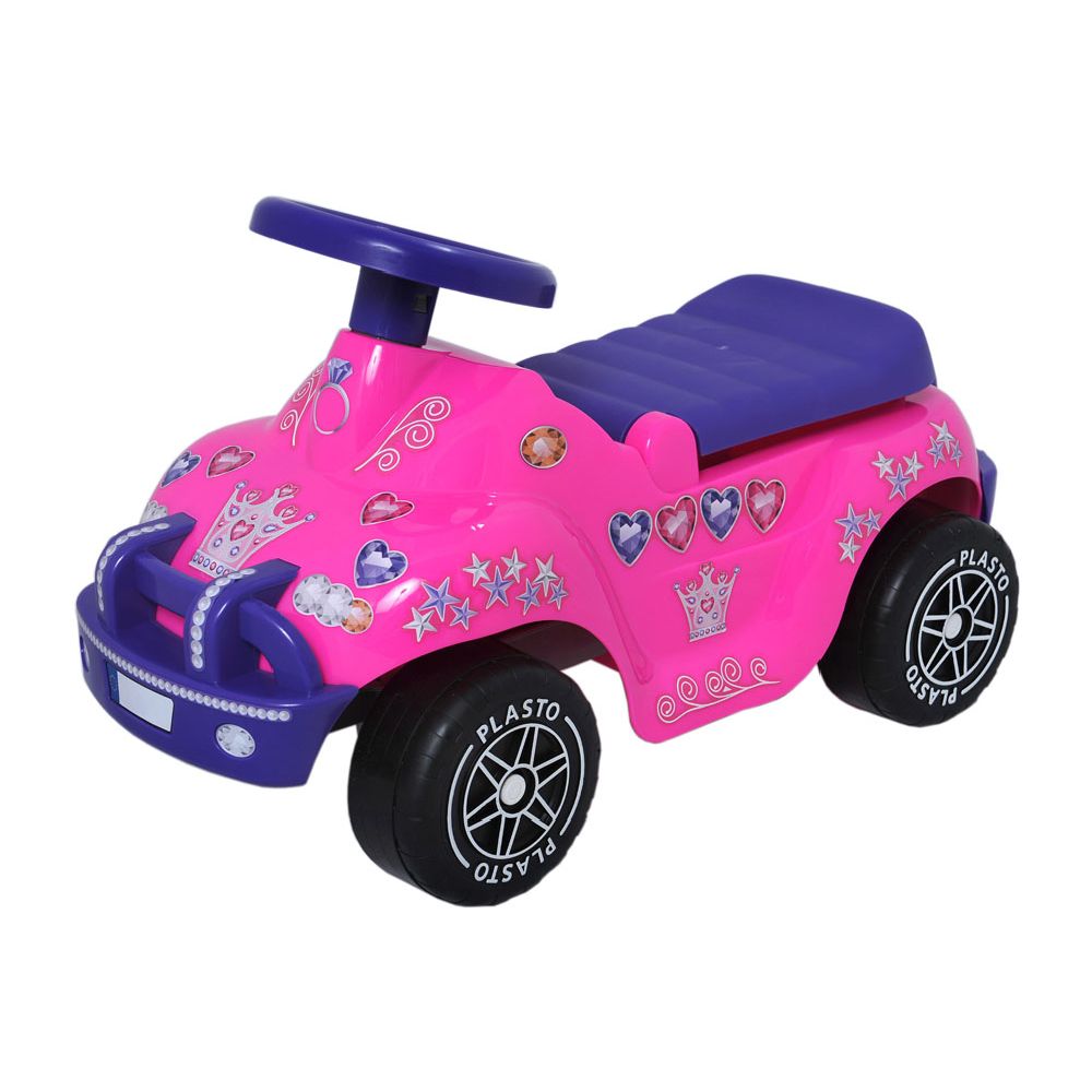 Plasto offroad gåbil prinsessa