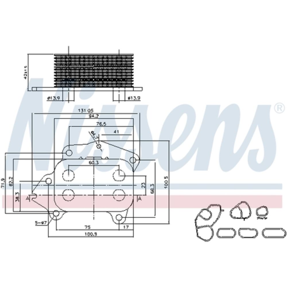 Öljynjäähdytin 30-04256