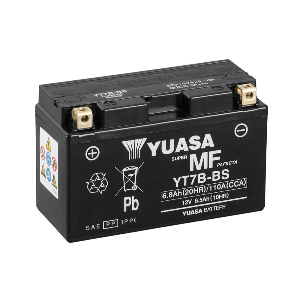 Yuasa MP-akku 12V 6,8Ah "YT7B-BS"