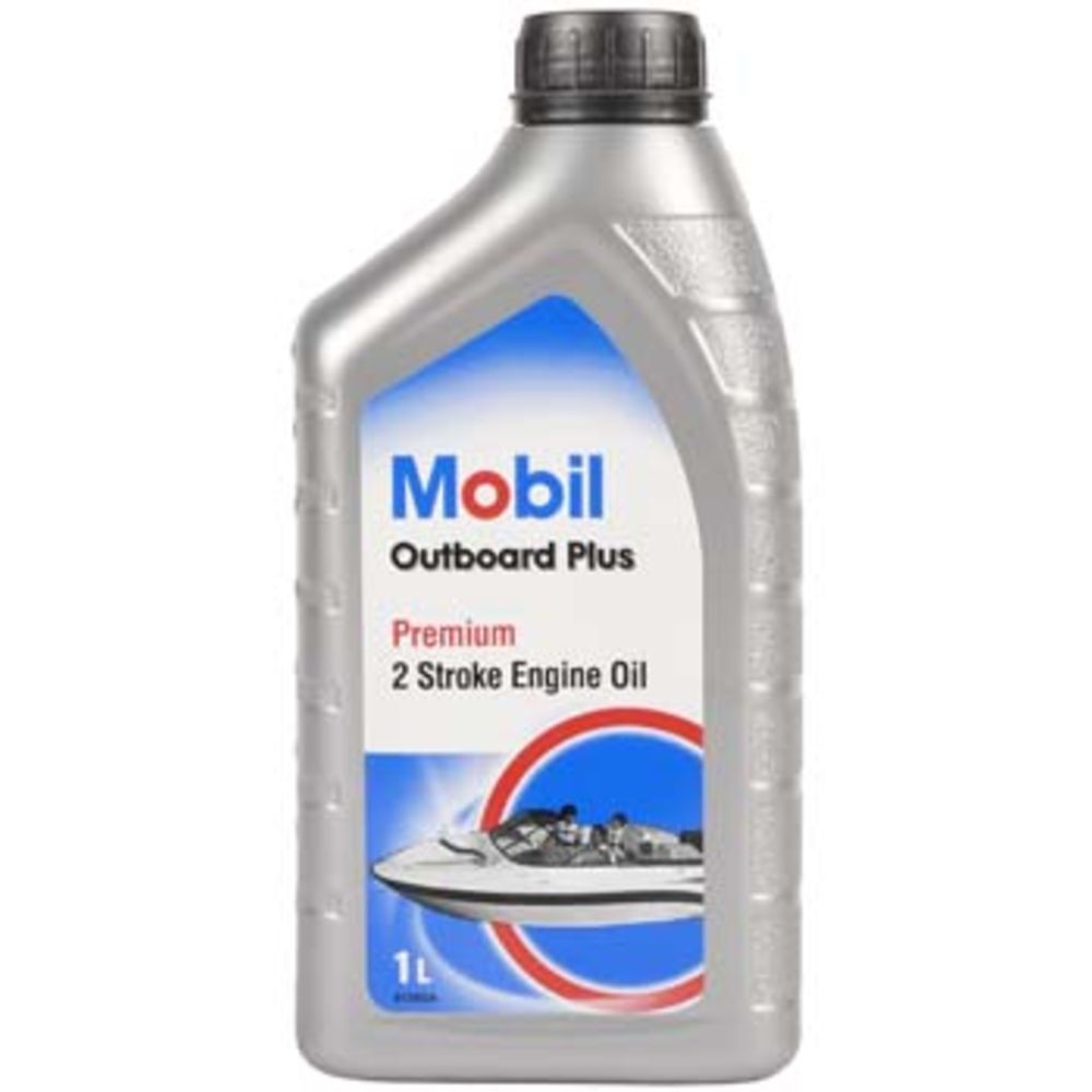 Mobil Outboard Plus kaksitahtimoottoriöljy 1 l