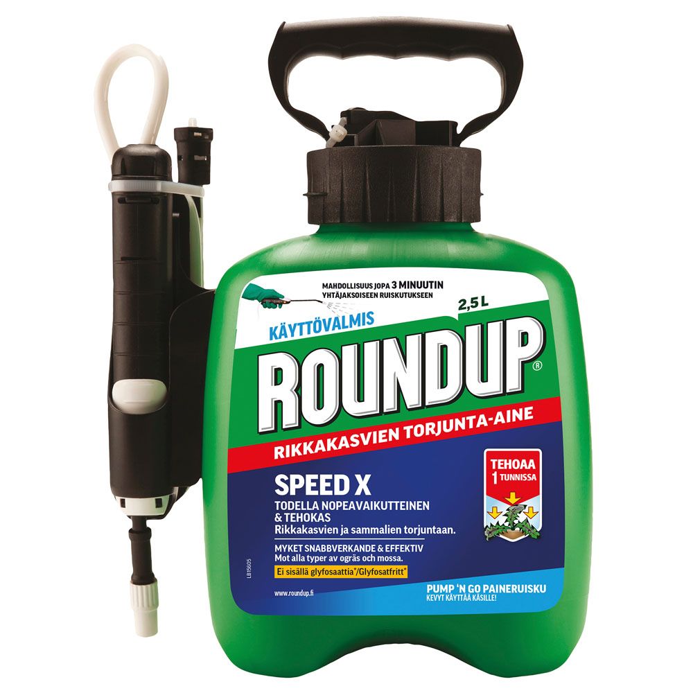 Roundup Speed X rikkakasvien torjunta-aine 2,5 l